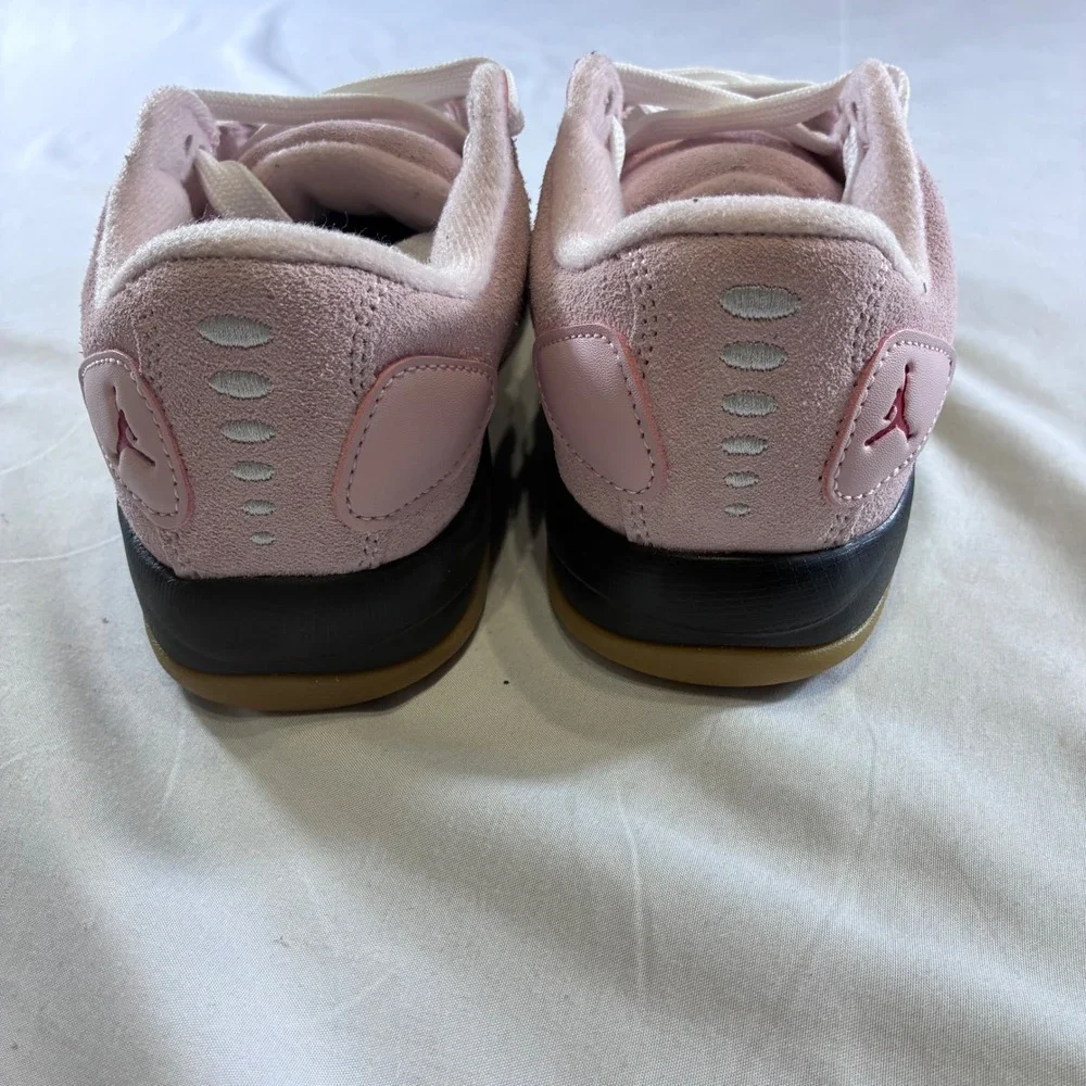 Jordan Stadium 90 GS Pink Suede Black Gum Kids Sneakers FB5679-600 Size 5.5Y